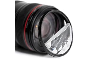 KOGJAERS Camera Effect Filter Split Kaleidoscope Prism 77mm Fractal Filter Refraction Multiple Images Camera Accessories