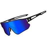 DUCO Sports Polarized Sunglasses for Men Women Running Sunglasses Fishing Cycling Baseball Glasses UV400 Protection DC0023