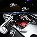 Grolish 4 Piece Easy installtion Logo Door Light Emblem Car Door Light for Infiniti