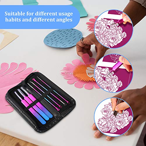 16 Pieces Craft Vinyl Weeding Tool Kit with Scraper, Pin Pen Weeding