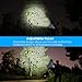 URPOWER Tactical Flashlight Super Bright CREE LED Flashlight Zoomable Tactical Flashlight Rainproof Lighting Lamp Torch -with Rechargeable 18650 2800mAh Battery -For Cycling Hiking Camping Emergency