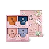 Osulloc Lovely Tea Box Blended Organic Green Tea for Gift (Samdayeon Jeju Yong Tangerine, Moon Walk, Wedding Green Tea, Jeju Orchid Green Tea) (4 Product X 3EA)