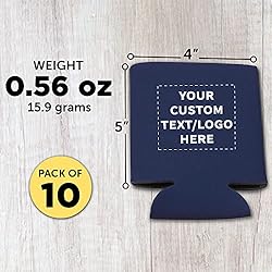 DISCOUNT PROMOS Custom Collapsible Beer Can Coolers