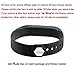 Fitness Tracker,007plus D115 Bluetooth 4.0 Pedometer Sleep Monitor Concise Style Point Touch Activity Tracker (Black)