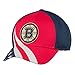 NHL Boston Bruins Men's Patriotic Mesh-Back Structured Adjustable Cap, One Size, Red/Navy