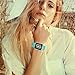 Bandx Sport Band Compatible with Smart Watch Band, Soft Silicone Replacement Bands Compatible with Iwatch Series 5,4,3,2,1 (42mm(44mm)-S/M, Teal Green)