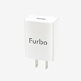 Furbo Power Adapter &ndash; Compatible with the NEW Mini 360&ordm; Pet Camera | Official Wall Plug | USB Type-C, 5V 2A 10W (1-Pack)
