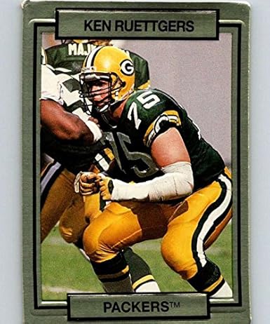 Amazon.com: 1990 Action Packed #89 Ken Ruettgers Packers NFL Football