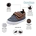 BARE HUGS Baby Boys Soft Infant Boat Shoe Style Loafer Blue Denim 6-12 Months