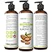Sweet Almond Oil, 16 oz - (Food Grade) 100% Pure, Hexane Free, Cold Pressed Therapeutic Carrier Oil & All Natural Moisturizer for Massage, Skin, Hair Growth, Cuticles & Cooking, by RejuveNaturals