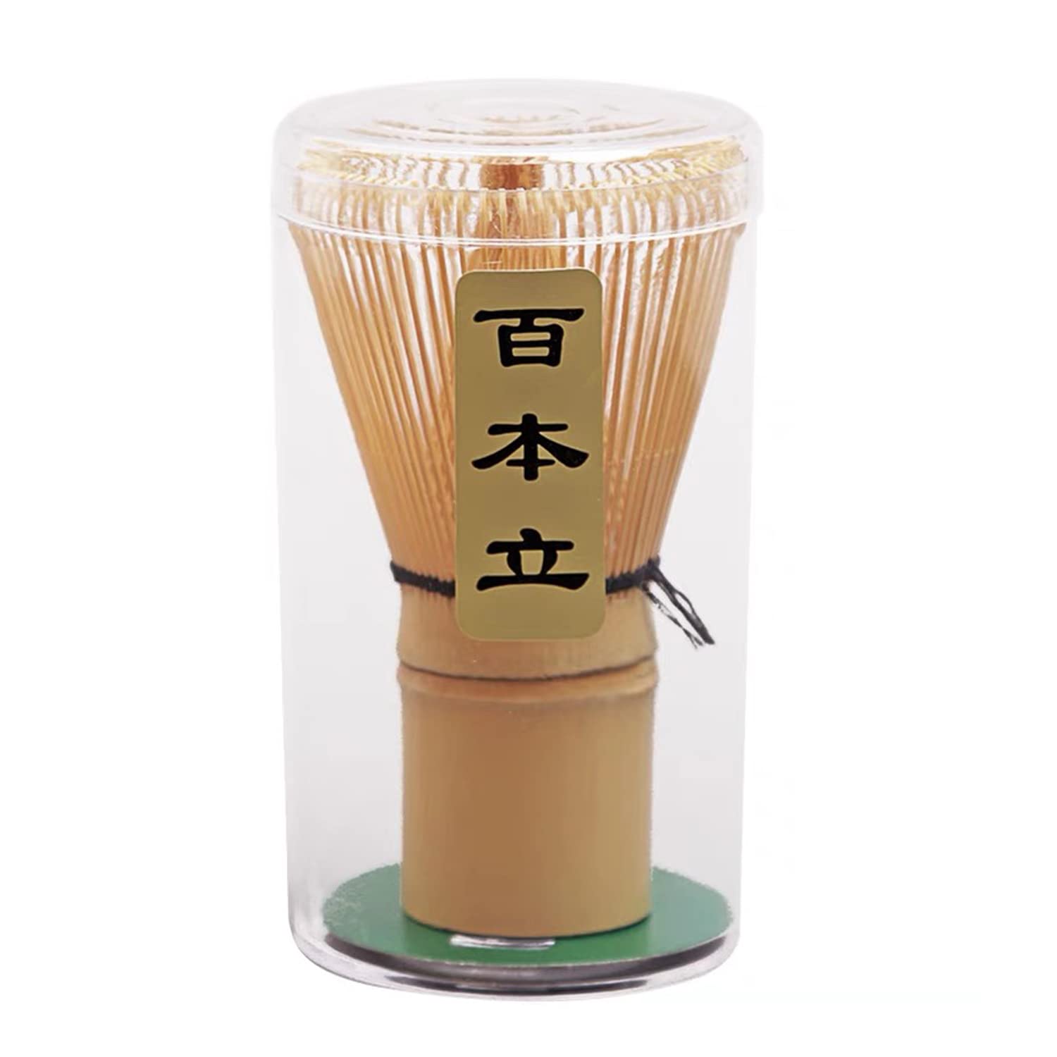 Photo 1 of Handcrafted Golden Bamboo Matcha Whisk, Traditional Japanese Chasen Matcha Stirrer -Bamboo Whisk Made from Durable and Sustainable Organic Bamboo