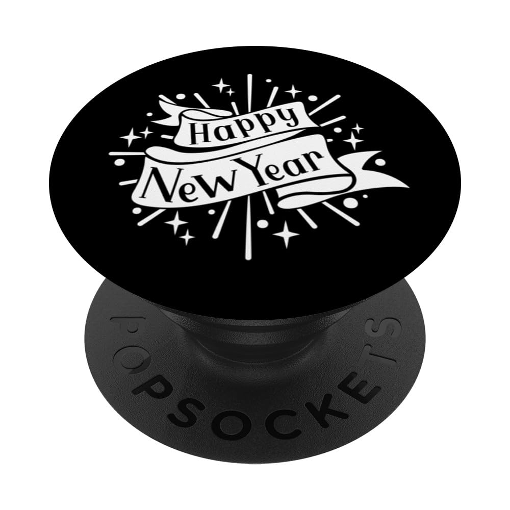 Happy New Year - New Years Eve Party Design PopSockets Swappable PopGrip