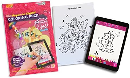 Painting Lulu My Little Pony Coloring Book with 32 Paper to Digital Pages Crayon Stylus and Coloring App