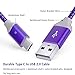 USB C Cable,USB to USB C Cable 10ft Fast Charging,3-Pack Nylon Braided Type C Charger Cable Android Charger Cord for iPhone 16 15 Pro Max Plus,Samsung Galaxy S25 S24 S23/Note 20/A15 A25 A35 A55 A54