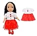 Ebuddy 5pc/Set Bitty Baby Doll Clothes For 14-16 inch doll