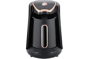 Turkish Coffee Maker, 400 W Automatic Turkish Coffee Machine With 1-4 Cups Capacity, Portable Anti Overflow Anti Dry Burning 