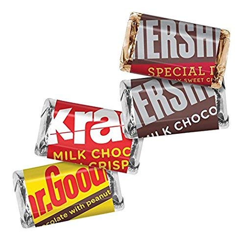 Hershey's Chocolate Assorted Miniatures, Mr. Goodbar, Hershey's Special Dark Chocolate, Hershey