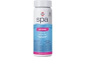 HTH Spa 86132 pH Down, Spa & Hot Tub Chemical Lowers pH, Prevents Scale, 2.5 lbs