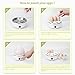 ELEHOT Egg Cooker Hard Boiled Egg Maker Boiler 7 Eggs Capacity for Hard or Soft Boiled Eggs - White