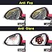 Car Rearview Waterproof Film, Anti Fog Anti-Fogging,Anti-Mist Anti-Dazzle,Mirrors Rainproof,Anti-Glare Side Mirror Window Protector Film,Anti- Fog Clear Car Rearview Mirror Film