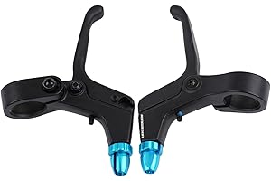 Letturn 2Pcs Kids Bike Brake Levers 22mm (7/8") Bike Brake Handles Hand Brake Levers Brake Handle for Mountain Bike Children 