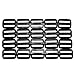 20 1 Inch Plastic Triglides Slides - By Quick Snap Buckles