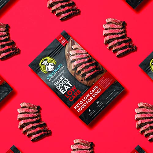 Visionary Pet Foods High Protein Dry Dog Food Low Carb Beef