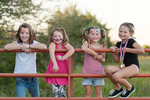 Dress up America Fun Stix 32 color Safe & Non-Toxic Face and Body Paint Crayons Mega Pack