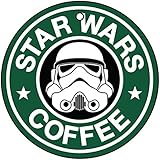 STAR WARS COFFEE CAR AIR FRESHENER (CHRISTMAS STOCKING FILLER)