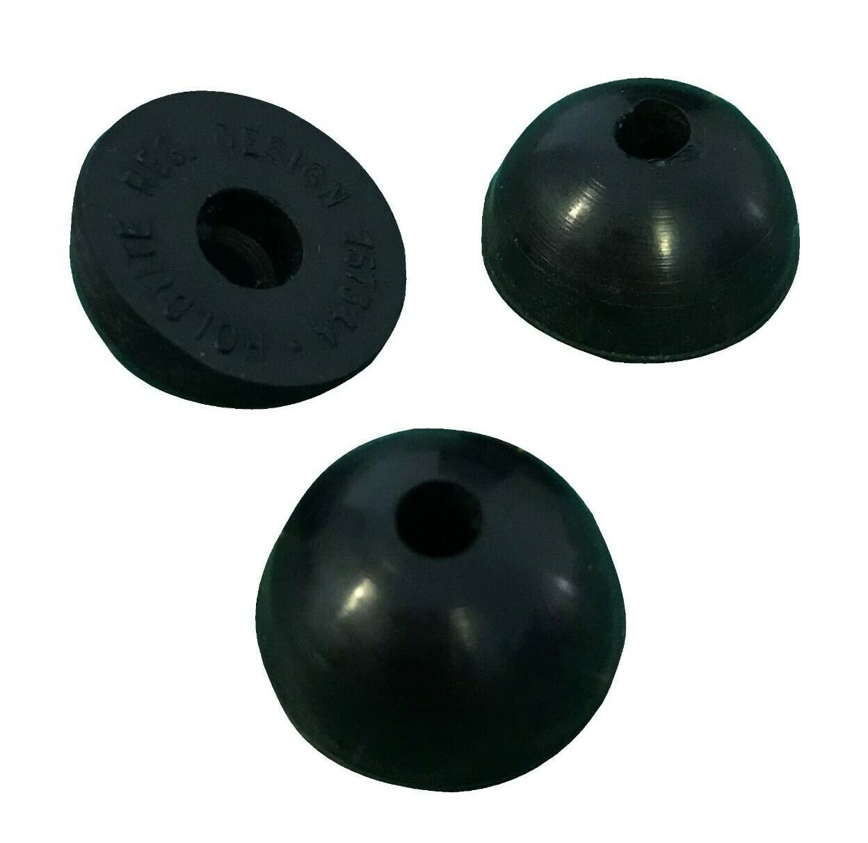Merriway BH02809 (3 Pcs) Dome Holdtite Tap Washer, 13mm (1/2 inch) - Pack of 3 Pieces