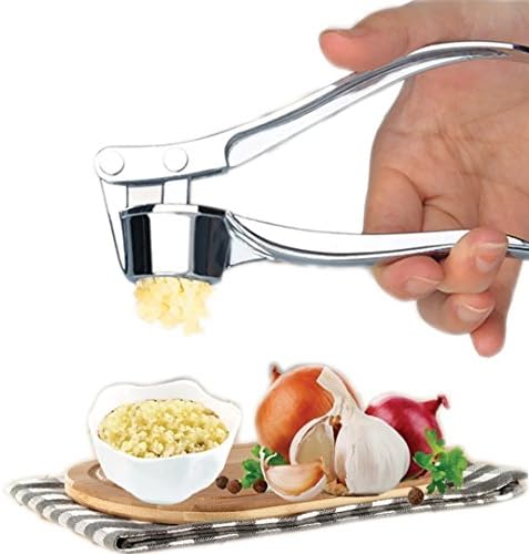 Garlic Press,Xjoyous - Easy Useful Handy Kitchen Gadgets Garlic Stainless Steel for Kitchen Tools