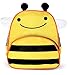 Bee Toddler Safety Harness Backpack for Kids by Boxiki Kids. Lightweight Multiple Compartment Mini Cool Backpack for Kids. Child Backpack with Toddler Harness. Toddler Backpack