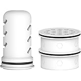 GLACIER FRESH Water Pitcher Filter Replacement for LS Home Dispenser and Pitcher Systems, Reduces Chlorine Taste and Odor, 1 Membrane Micro and 2 Activated Carbon + Ion Exchange Filter