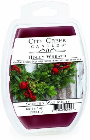 Candle Warmers Holly Wreath Wax Melts