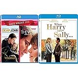 Then Now Romance Movies When Harry Met Sally Blu Ray &amp; The Vow &amp; Dear John Channing Tatum &amp; Rachel McAdams Triple Love Date Bundle 3 Set