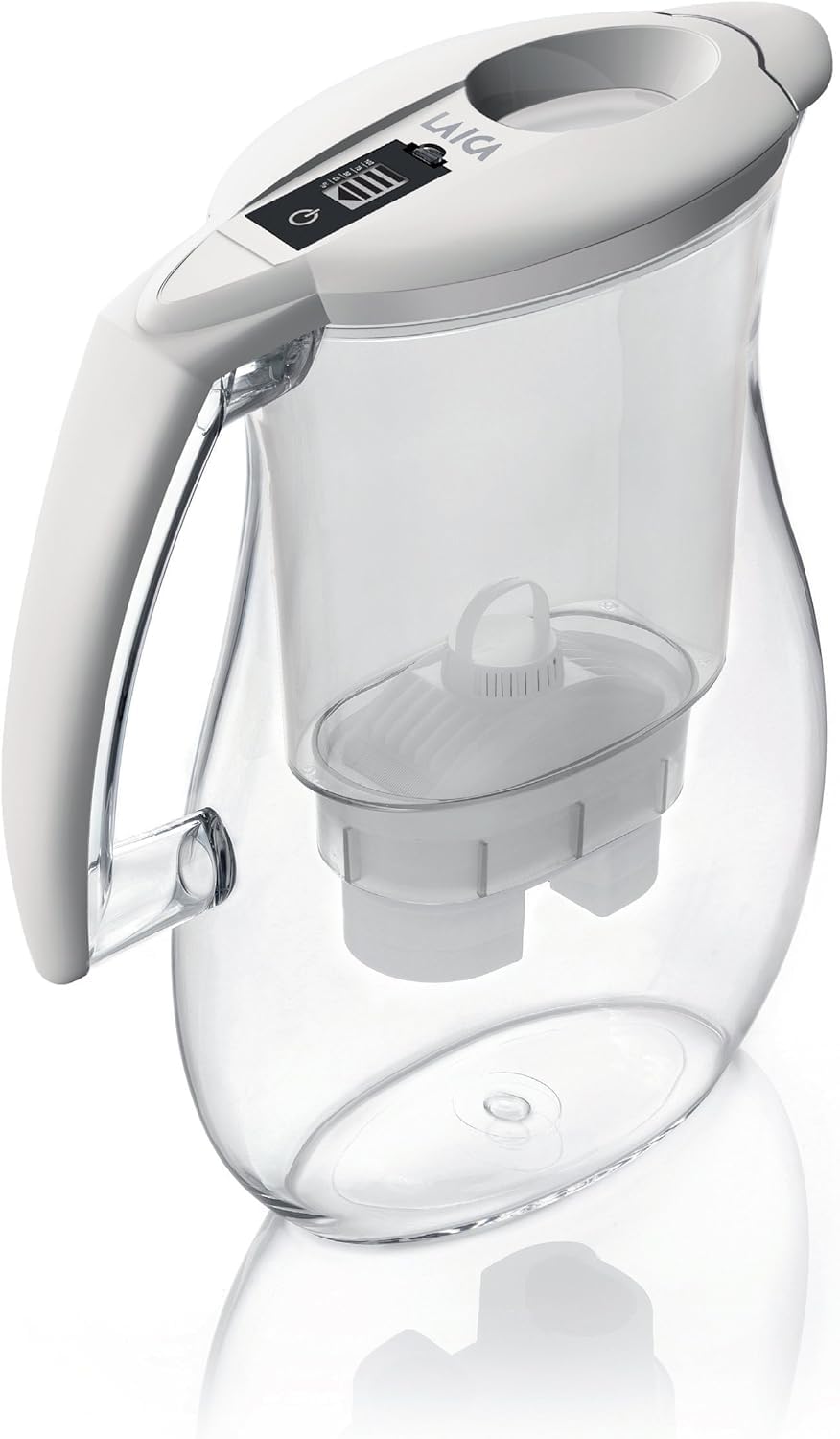 Laica Table Top J71AA01 Filtering Carafe, Plastic, White
