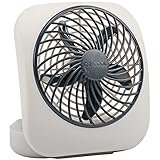 O2COOL 5-Inch Portable Fan, Gray (Kitchen)