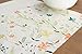 Maison d' Hermine Placemats Set of 2 100% Cotton Washable Cloth Place Mats, Reusable Table Mats for Kitchen Dining Decoration, Party, Wedding, Restaurant Spring/Summer (Colmar, 13