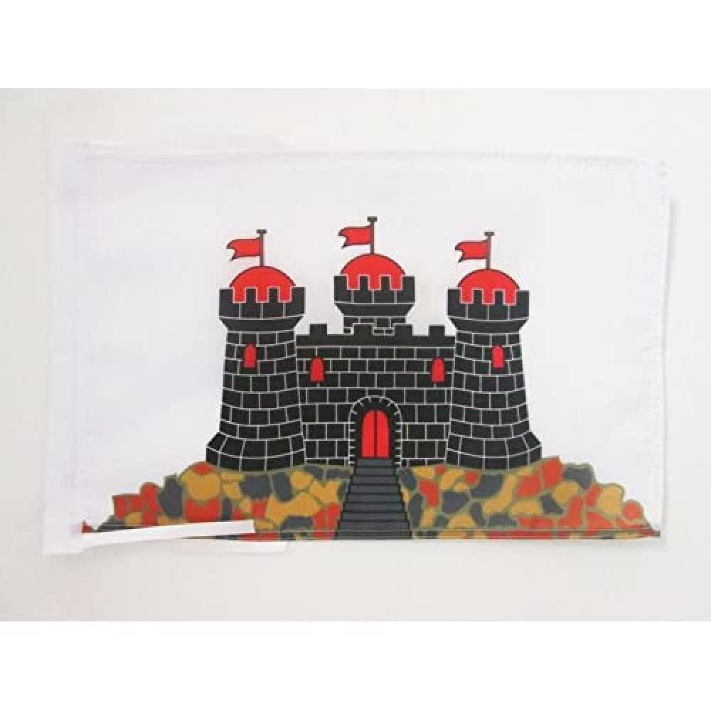 AZ FLAG - City of Edinburgh Flag - 18'' x 12'' - 100% Polyester Scottish Small Banner with Two Cords - Fade Resistant - Vivid Colors - 18x12 in - 45x30 Cm