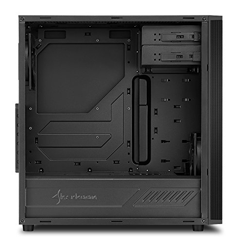 Sharkoon-m25-v-Caja-de-Ordenador-pc-Gaming-semitorre-ATX-Negro