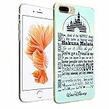 iPhone 7 Plus Case, DURARMOR FlexArmor Walt Disney Quotes Flexible Bumper ScratchSafe TPU Thin Case Shock Absorbing Protector Cover for iPhone 7 Plus 5.5