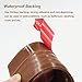 fowong Under Door Sweep, 1.6 inch Width x 39 inch Length Weather Stripping Door Bottom Seal Strip Energy Saving Door Draft Stopper (Brown)