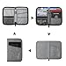 BAGSMART Travel RFID Blocking Wallet Passport Holder Cover Document Organizer for Men and Women