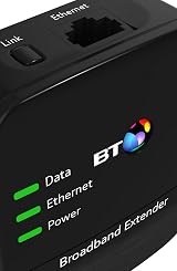BT Broadband Extender 500 Kit Powerline Adapter Extend WiFi Home Ethernet view 3