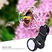 Camera Lens Kit,WMTGUBU 4 in 1 HD Universal Clip-On Phone 18X Optical Zoom Telephoto Lens+15X Macro Lens+0.6X Wide Angle Lens Tripod (Black)
