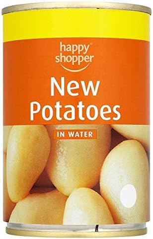 Happy Shopper New Potatoes in Water 300g (Pack of 12 x 300g)