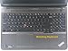 Folox Keyboard Cover Protective Skin for Lenovo Thinkpad E531 E540 E555 E560 E565 E570 E575 W540 W541 W550 W550s L560 L570 T550 T560 P50 P51 P70 P71 Laptop (Only for US Layout)