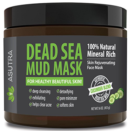 (Value Size 16oz) Premium Dead Sea Mud Mask, 