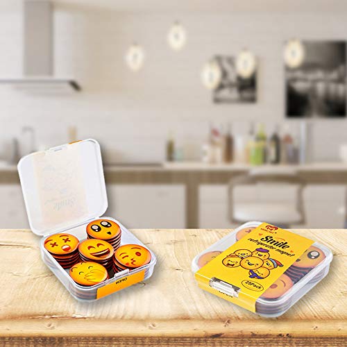 Emoji Fridge 25pcs Small Fun Refrigerator for Kids