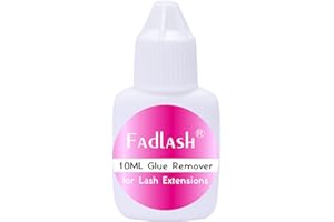 Eyelash Extension Remover Non-irritating Lash Remover for Lash Extensions Fast Action Dissolves Eyelash Remover FADLASH Eyelash Extensions Glue Remover 10ml Gel Remover for Eyelash Extensions
